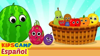 Eran Diez Frutitas | Aprende las Frutas con Elly | Canciones infantiles | Campo Infantil