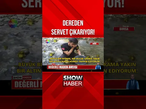 Değerli maden avcısı! #showanahaber #shorts