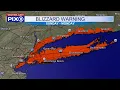 Snowstorm in NY NJ PIX11 Special Report