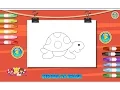 Turtle Coloring Pages For Kids - Turtle Coloring Pages