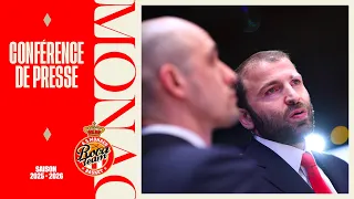 @euroleague  - Live - Post-Game Press Conf. - AS Monaco Basketball  -  Olympiakos