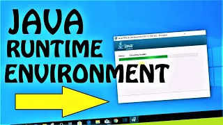 How to Install Java Runtime Environment on Windows 10 English