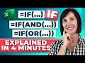 4-Minutes to Master IF AND OR in Excel Free File