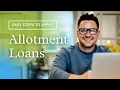 Easy Steps To Apply Allotment Loans No Credit Check