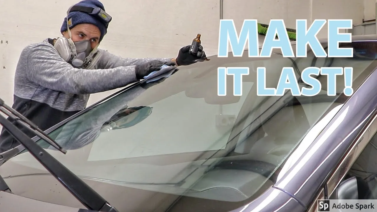 Ceramic windshield coatings -- how to get the MOST PERFORMANCE & DURABILITY from your coating
