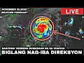 NOVEMBER 25,2025! Malaking Pagbabago sa KILOS at DIREKSYON Ng BAGYONG VERBENA 