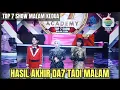Lagu HASIL AKHIR TOP 7 SHOW MALAM KEDUA DANGDUT ACADEMY 7 TADI MALAM
