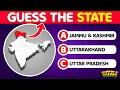 Guess The Indian State From The Map India Map Quiz India s Most Challenging Map Quiz Ever