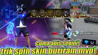 CUMA SEGINI BUAT BORONG MVP BURIRAM! SKIN TERBAIK TAHUN INI SIH! #BOOYAHMERDEKA #FREEFIRE