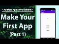 How to make your first app in Android Studio Part 1 Tally Counter
