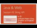 String API in Java codePointAt Method of String StringBuffer and StringBuilder Classes