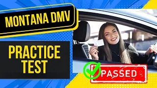 Montana DMV Written Test 2026 50 MUST KNOW Questions with Answer Explanations