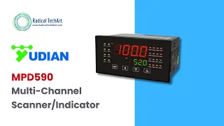 MPD590 Multi-Channel Scanner Explained Monitor Multiple Process Points Easily