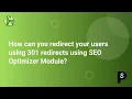 How you can redirect users using 301 redirects to save from 404 errors