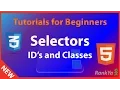 CSS Selectors IDs Classes - html5 CSS Course