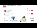 Shopping Cart using Python Flask PostgreSQL