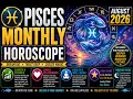 Pisces Monthly Horoscope - August 2026 A Month of Intuition Healing Dreams Coming True