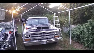 REVIEW MENARDS 10 X 20 CANOPY poor mans car port