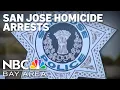 San Jose police arrest suspects in three separate homicides
