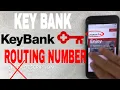 Key Bank ABA Routing Number - Where Is It