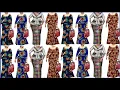 MITINDO MIPYA YA MAGAUNI MAREFU NA MAZURI YA VITENGE SUPER ANKARA LONG GOWN STYLES - NEW VERSION
