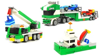 Lego Creator 31113 Race Car Transporter 3 in 1 | for LEGO FANS