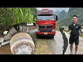 Download Lagu Een rit van 150 km over bergwegen om de veren van een 90-tons vrachtwagen te vervangen.