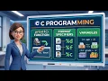 C Language printf Function Format Specifiers Variables C Programming Hindi