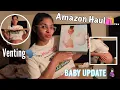 BABY BELLY UPDATE MINI AMAZON HAUL VENTING CHIT CHAT