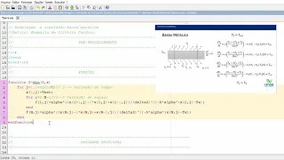 Exercício resolvido-Transferência de calor em barra metálica : método de linhas utilizando o Scilab