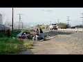 Police clear large railroad encampment and offer resources to displaced residents