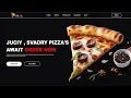 How to Create Pizza Website Using HTML CSS Fast Code