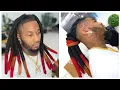 Locs To Wicks Transformation Mens Hairstyle Wicks By Val Tuffcuts