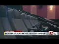 NC movie theaters allowed to reopen under COVID-19 rules