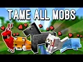 How to Tame All Mobs in Minecraft All Versions