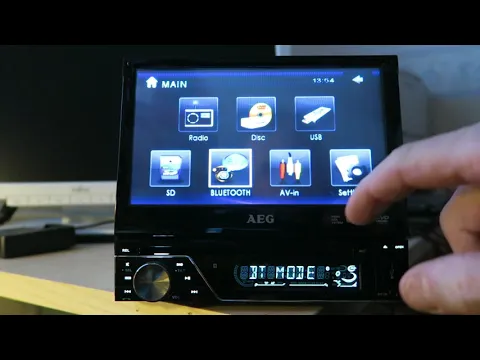 Download MP3 AEG AR 4026 1-DIN DVD / Multimedia car audio player with Bluetooth® handsfree and remote control