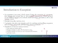 Java Programming - Chapter 5 Exception Handling