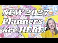 NEW Kellofaplan 2027 Planners Full Flip Through Sticker Books Accessories