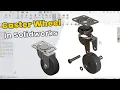 SolidWorks Training for Beginners Part Modeling Assembly Caster Wheel