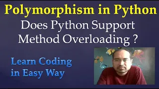 49 Does Python Support Method Overloading