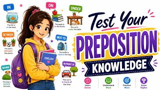 Can you solve these Preposition Related Grammar Quiz Test Questions in on under between