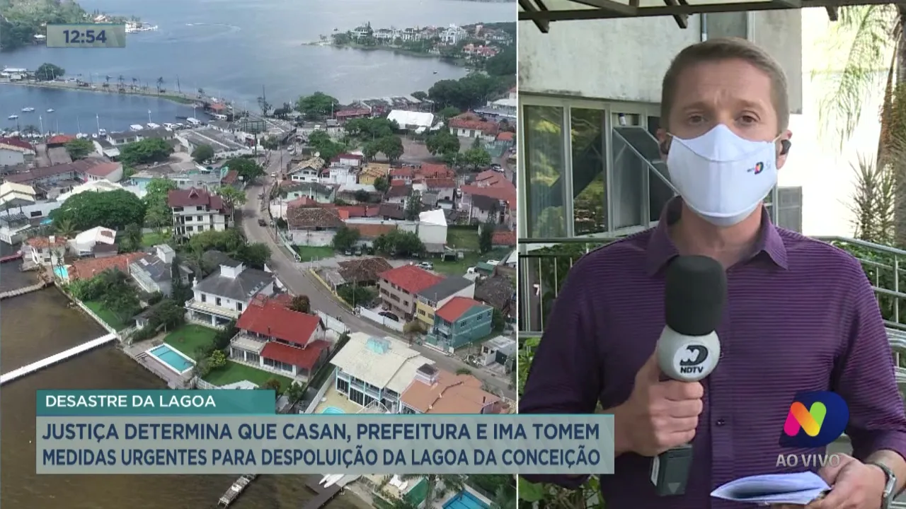 Justiça determina que Casan, prefeitura e IMA tomem medidas para despoluição da Lagoa da Conceição