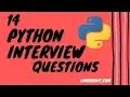 14 python Interview Questions