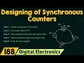 How to Design Synchronous Counters 2-Bit Synchronous Up Counter