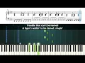 Coldplay - Clocks - Accurate Piano Tutorial with Sheet Music