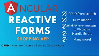 Angular 13 Reactive forms with real-time WEB API CRUD Operation Angular 13 Learn Smart Coding