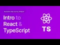 Intro to React TypeScript