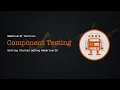 WebdriverIO Tutorials Getting Started with WebdriverIO Component Testing