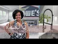 VLOG Lowe s Home Depot Shop with Me First DIY - Moen Faucet Chateau de Moore