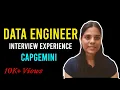 Data Engineer Interview Experience with Capgemini
